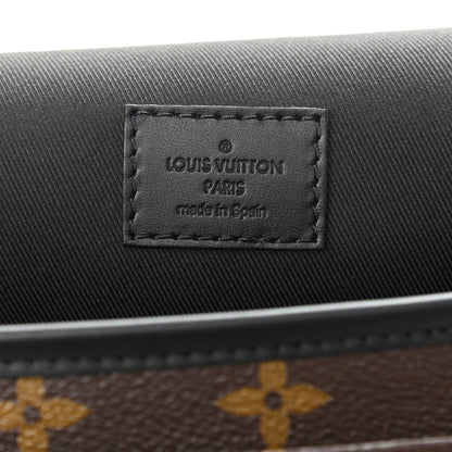 Louis Vuitton Monogram Macassar Magnetic Messenger 6 of 11