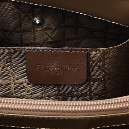 Christian Dior Nylon Cannage Shopper Tote Beige 7 of 13