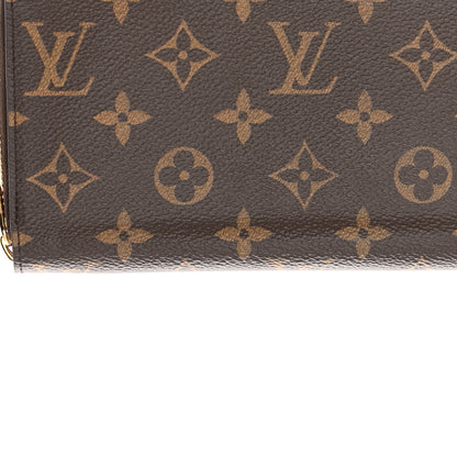 Louis Vuitton Monogram Zippy Wallet Fuchsia 9 of 11