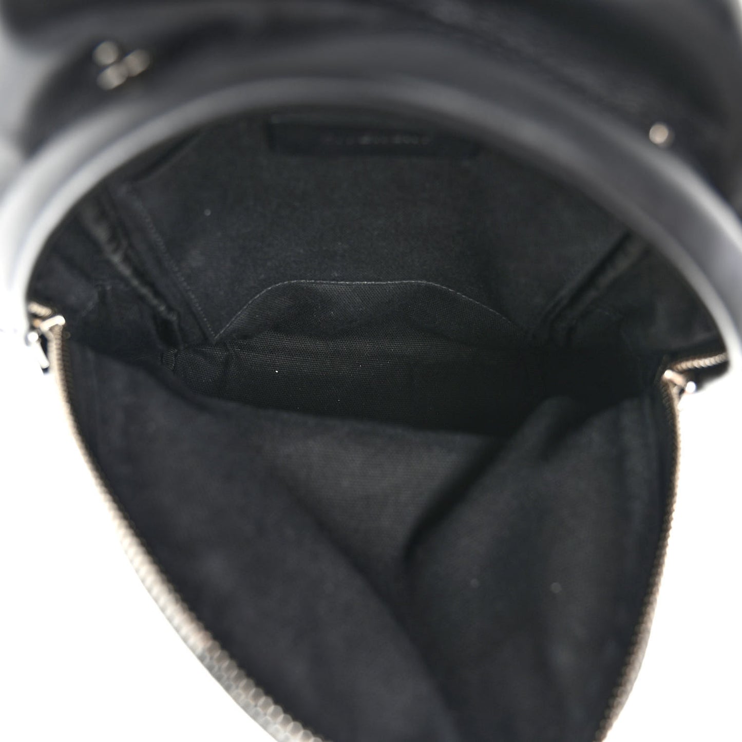 Smooth Calfskin Nano Cross Backpack Black
