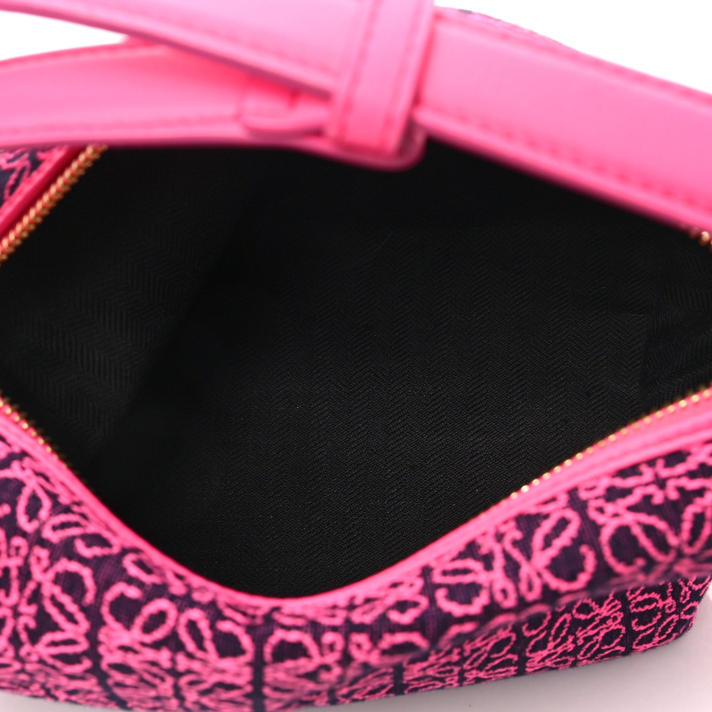 Jacquard Anagram Calfskin Small Cubi Bag Pink