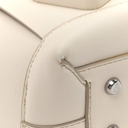Bottega Veneta French Calfskin Maxi Intrecciato Small Arco Bianco 14 of 15