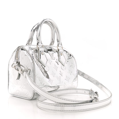 Louis Vuitton Monogram Miroir Speedy Bandouliere 20 Silver 2 of 9