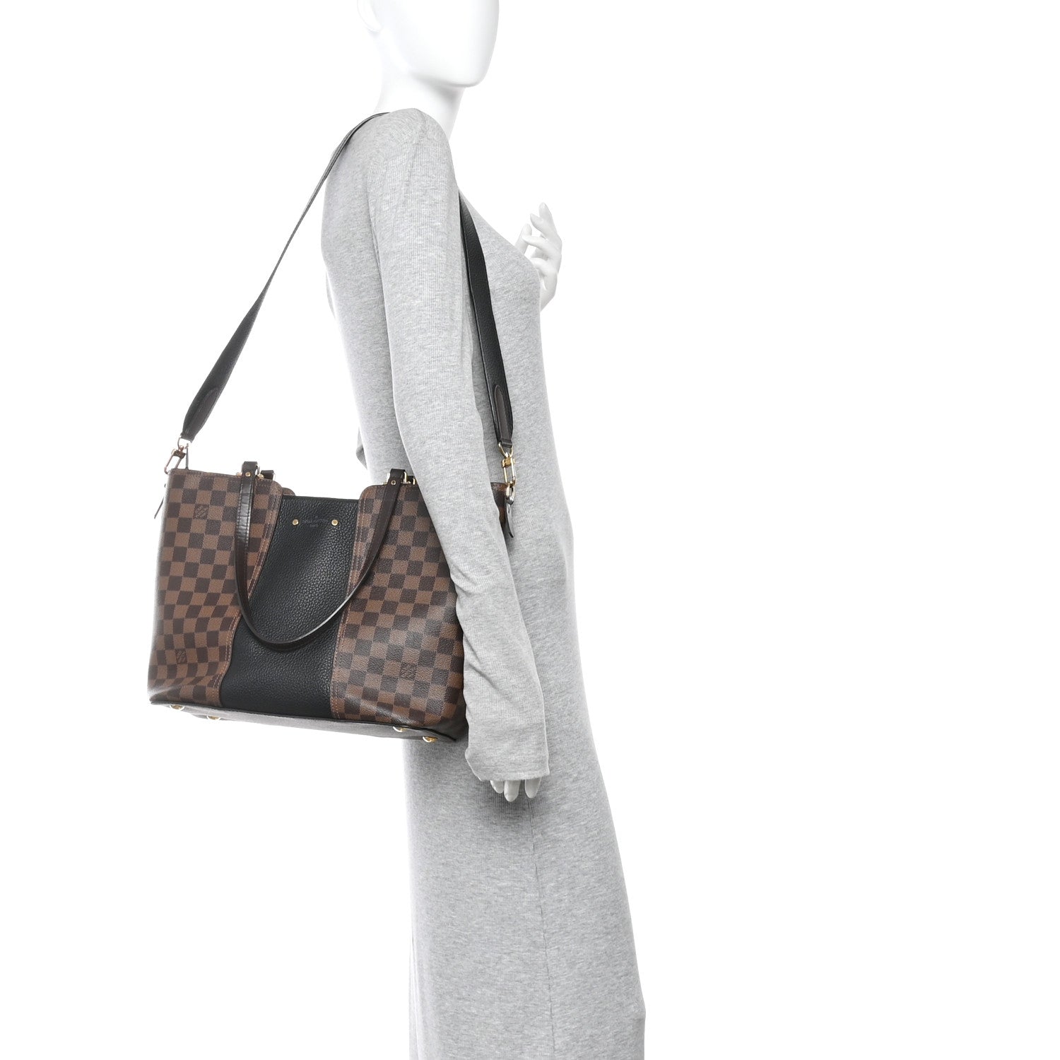 Louis Vuitton Damier Ebene Jersey Black 2 of 9