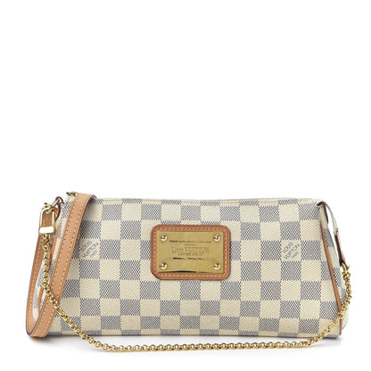 Louis Vuitton Damier Azur Eva Clutch 1 of 10