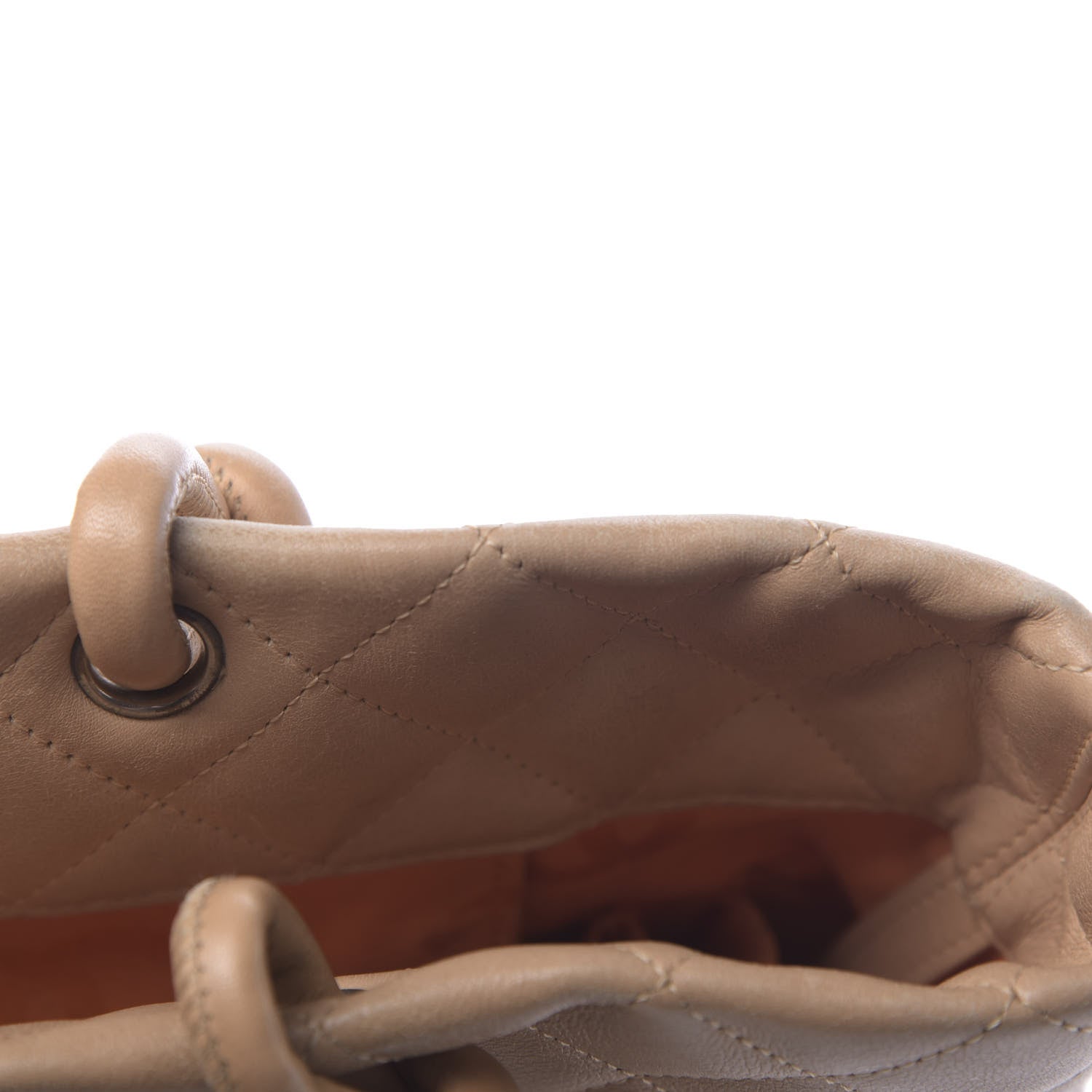 Chanel Calfskin Quilted Medium Cambon Tote Beige 9 of 16