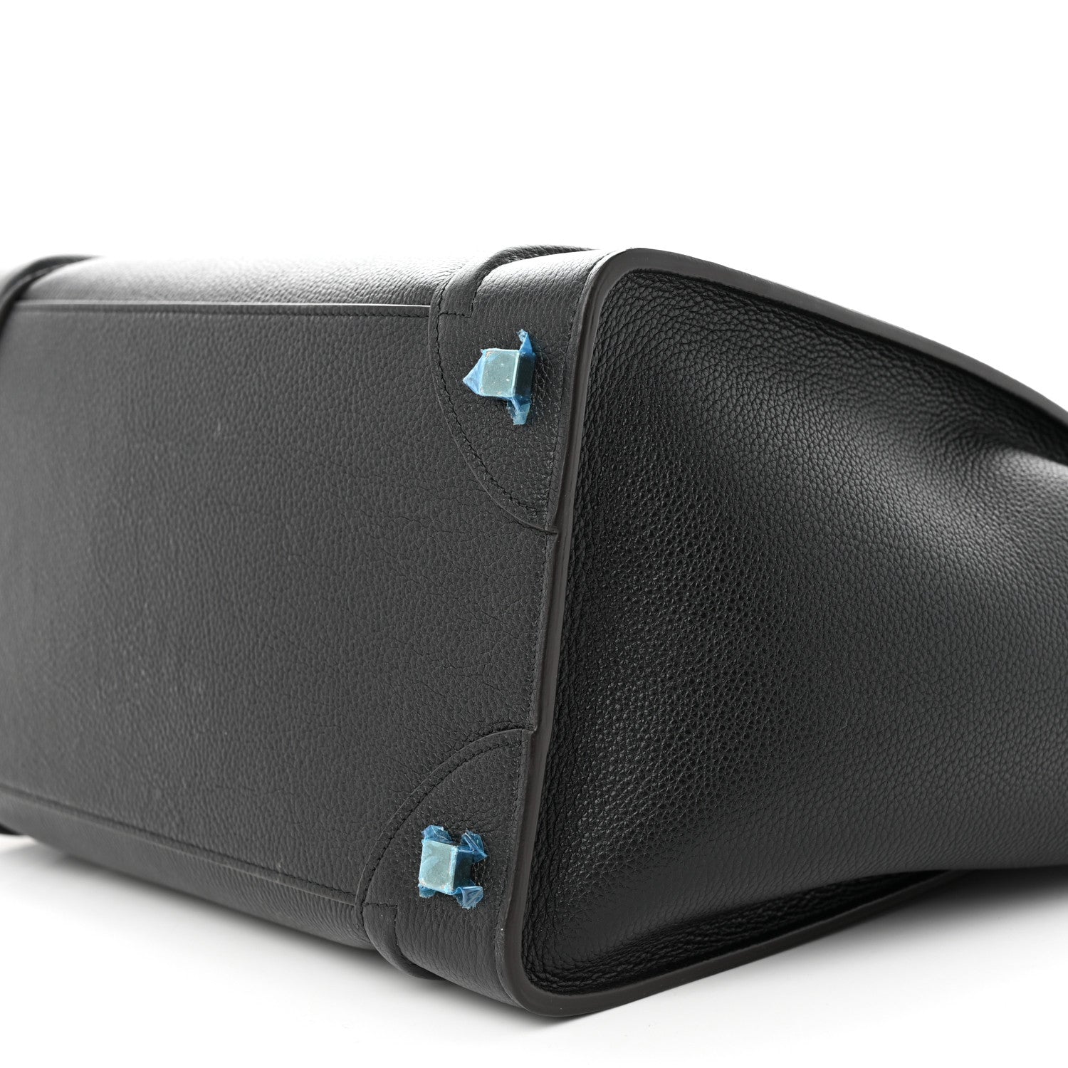 Celine Drummed Calfskin Mini Luggage Black 10 of 13