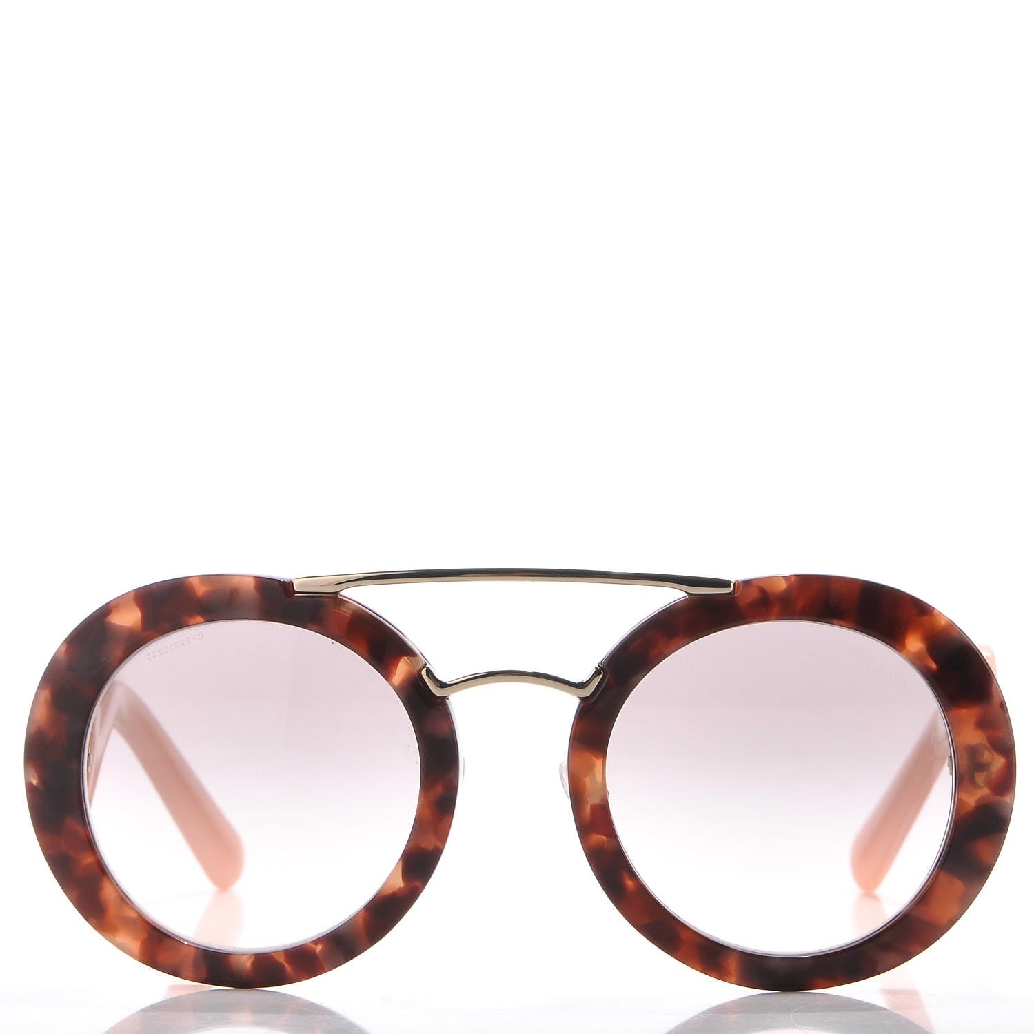 Prada Baroque Sunglasses SPR 13S Tortoise Pink 2 of 7