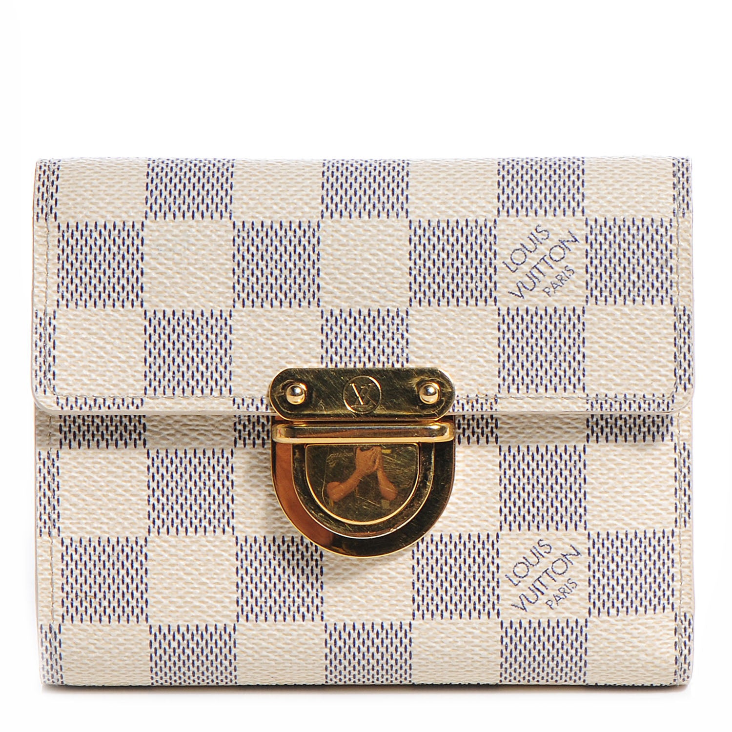 Louis Vuitton Damier Azur Koala Wallet 1 of 8