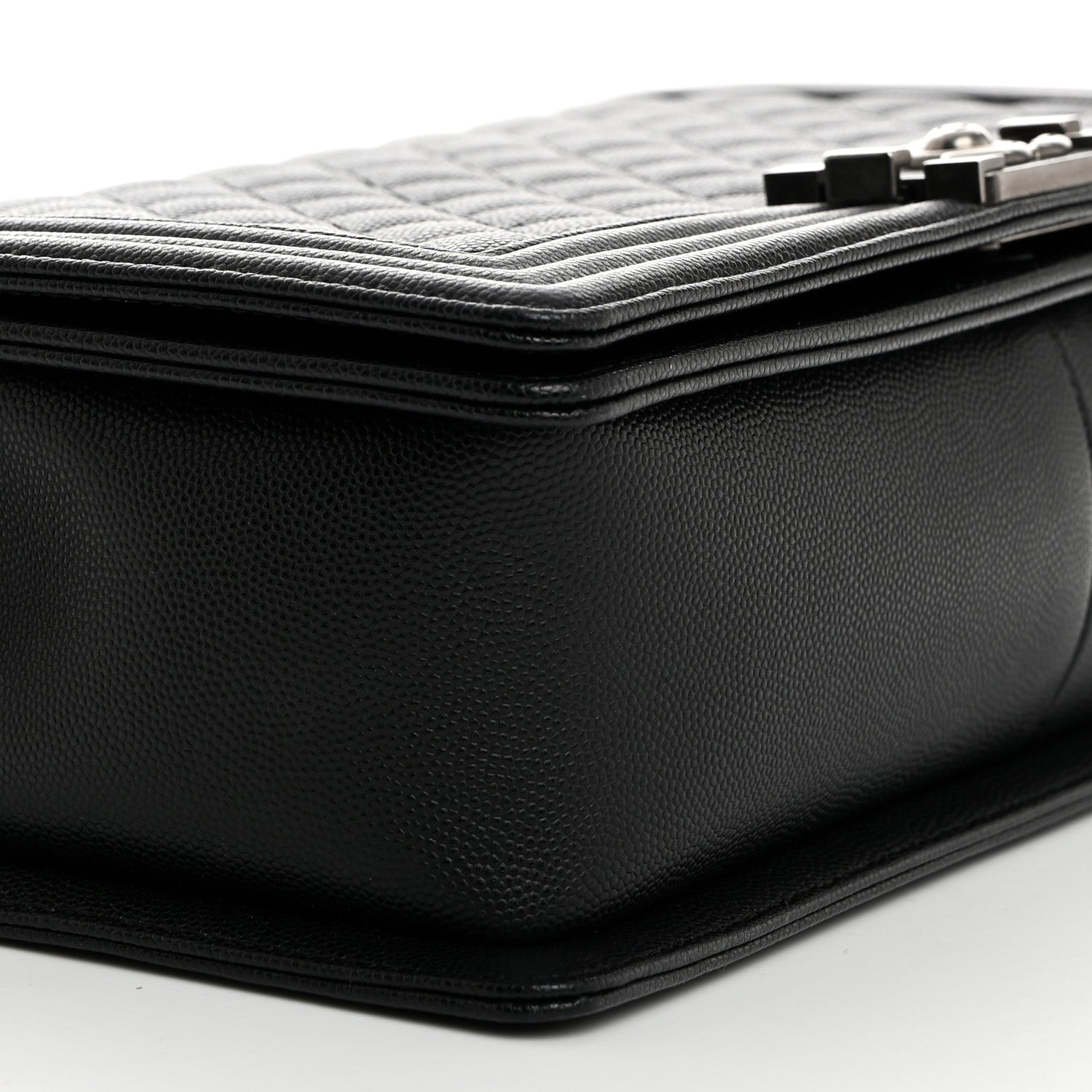 Chanel Caviar Quilted New Medium Boy Flap Black 9 of 10