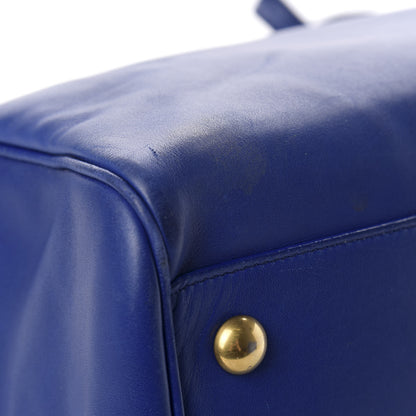 Saint Laurent Calfskin Classic Duffle 6 Blue 8 of 14