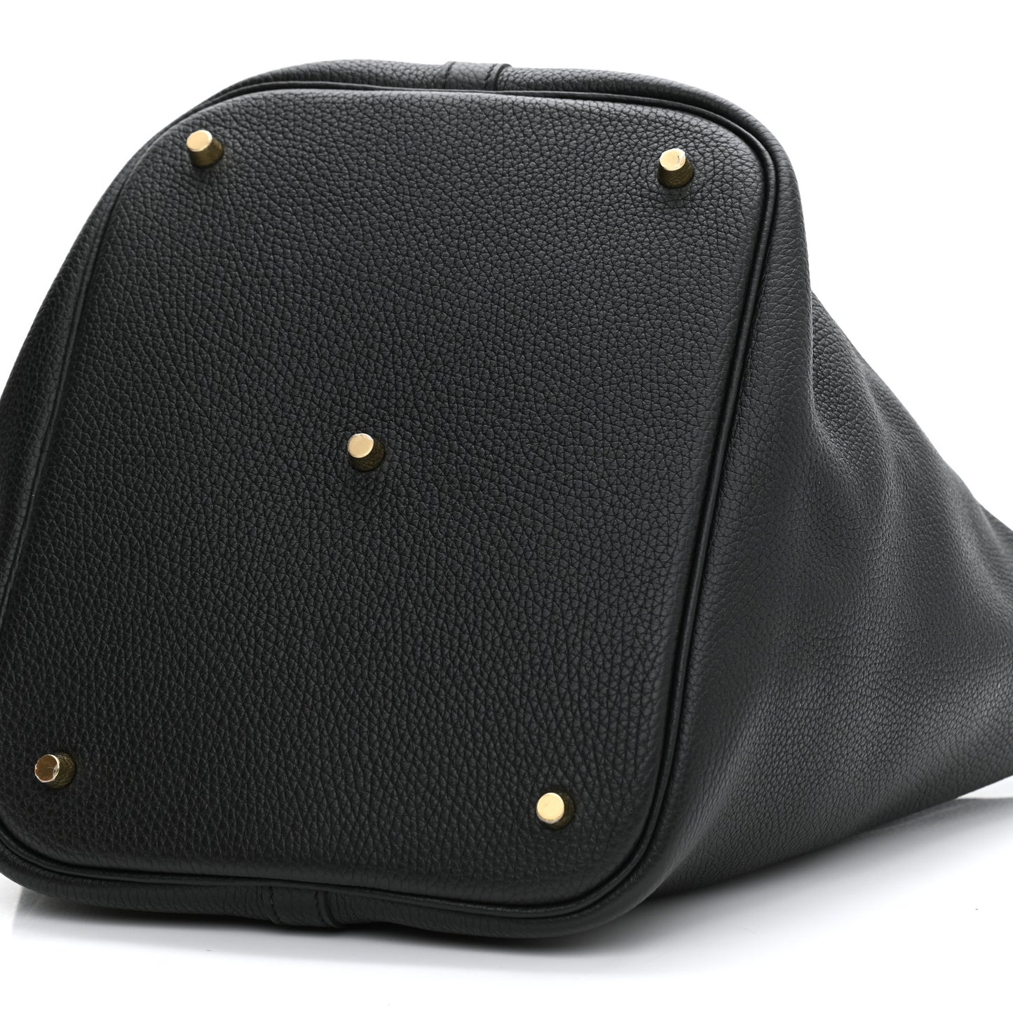 Taurillon Clemence Picotin Lock 26 GM Black