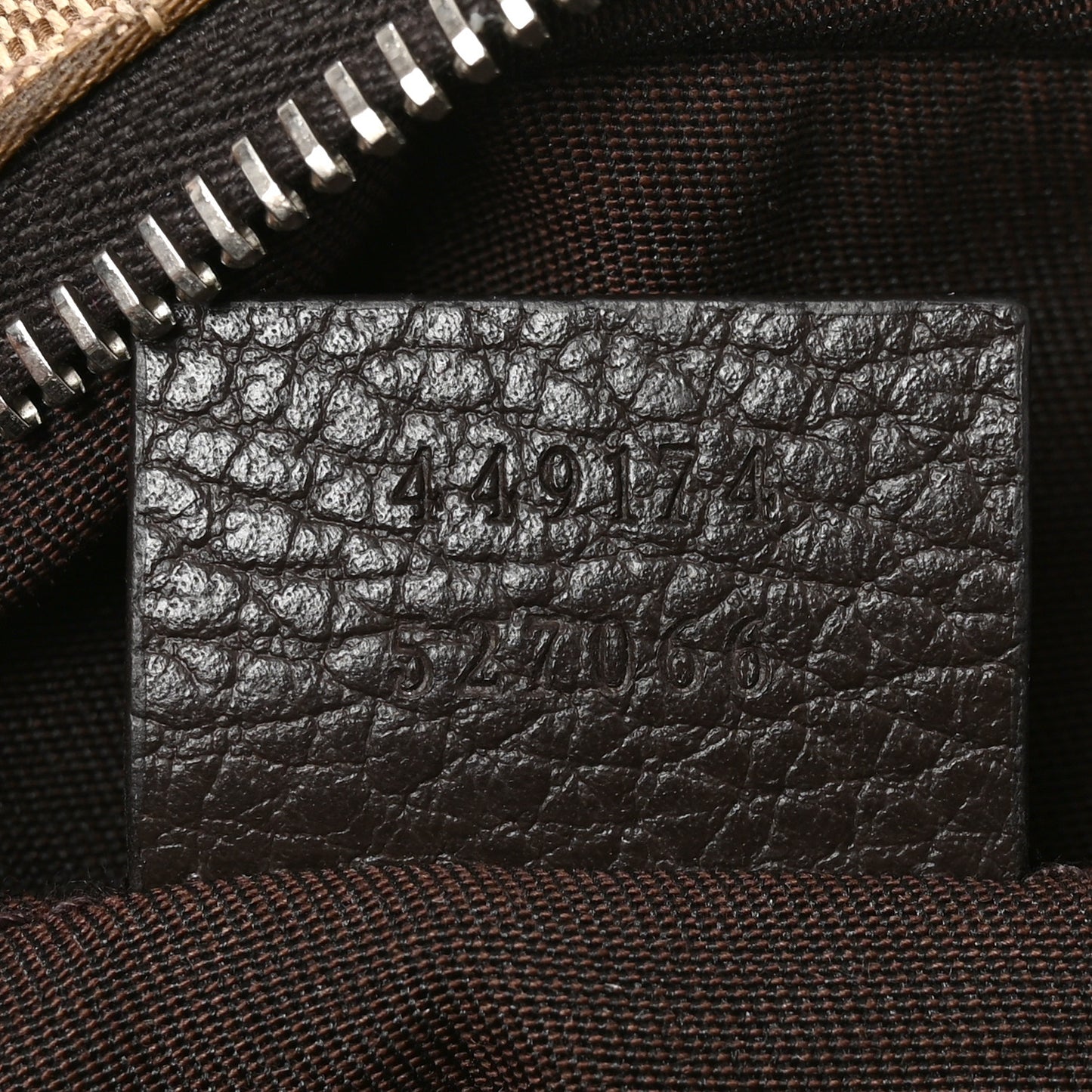 Monogram Belt Bag Dark Brown