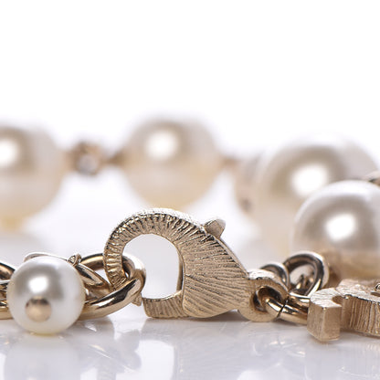 Chanel Pearl CC Bracelet Gold 5 of 6