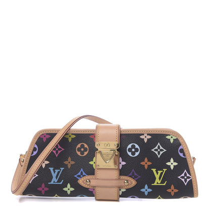 Louis Vuitton Monogram Multicolor Shirley Black 1 of 9