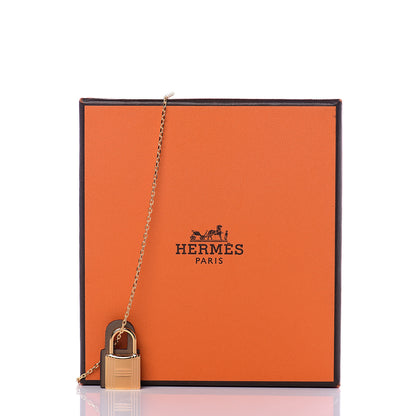 Hermes Swift O'Kelly Pendant Necklace Etain 7 of 7