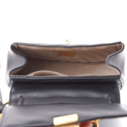 Chloe Calfskin Quilted Mini Drew Bijou Shoulder Bag Black 5 of 8