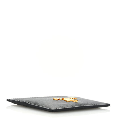 Prada Saffiano Metal Card Holder Black 4 of 6