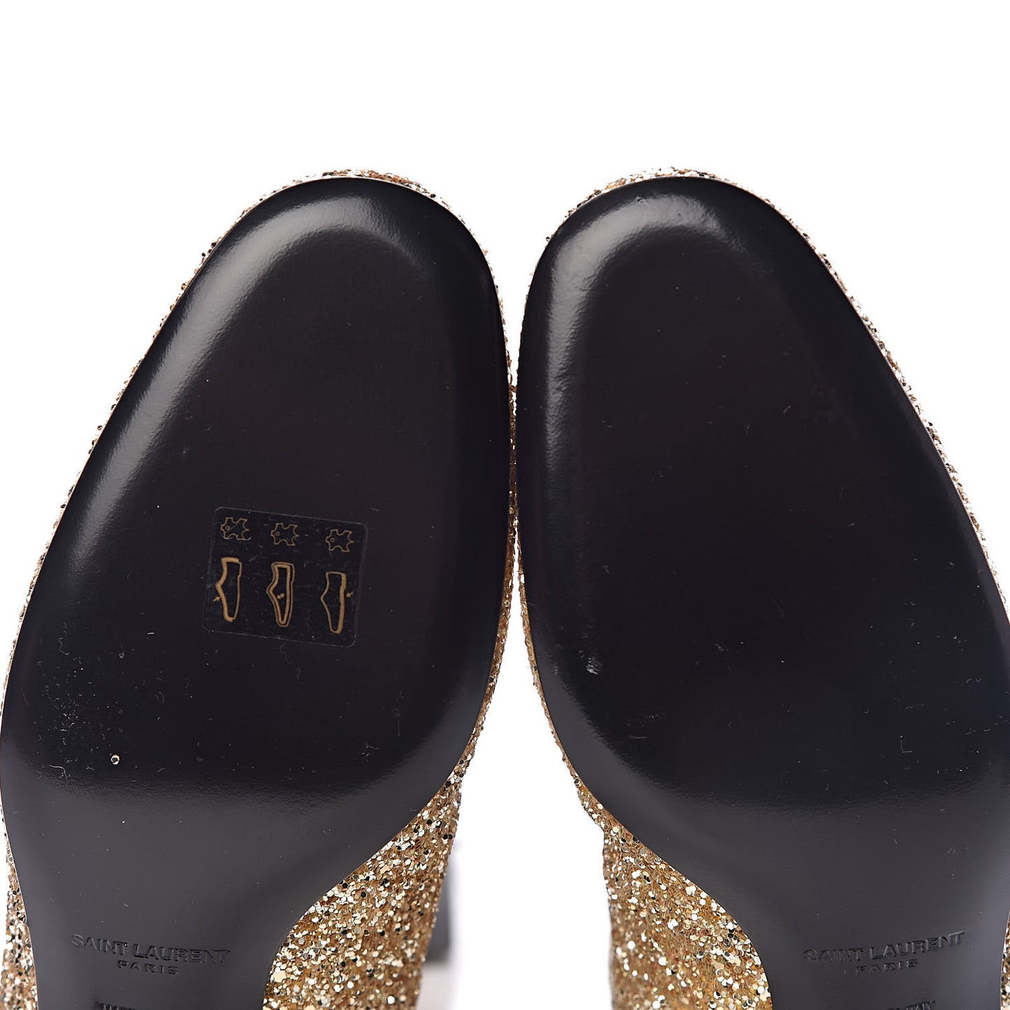 Glitter Galaxy Boots 37 Gold