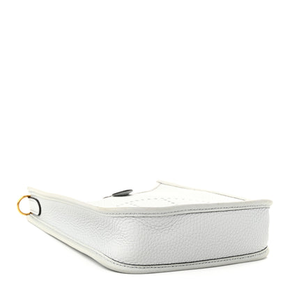 Hermes Taurillon Clemence Evelyne TPM Bleu Pale Gris Etain 4 of 11