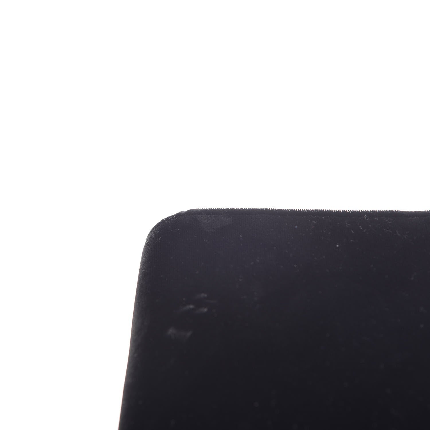 Saint Laurent Velvet Crystal Monogram Kate Tassel Chain Wallet Black 13 of 13
