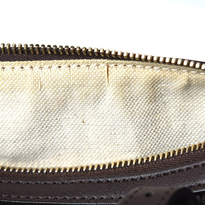 Gucci GG Supreme Monogram Medium Nice Boston Dark Brown 10 of 15