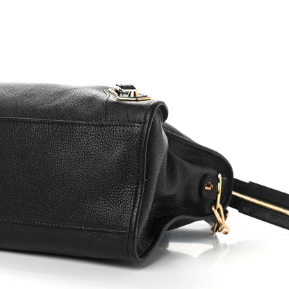 Balenciaga Chevre Gold Metallic Edge Hardware City Black 9 of 10