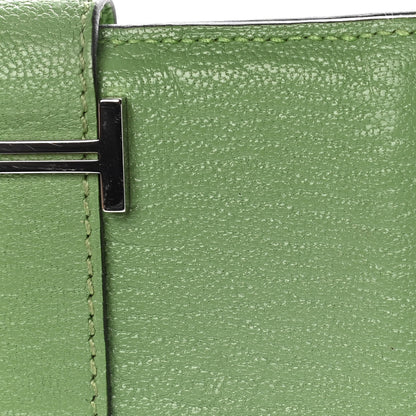 Hermes Chevre Mysore Mini Bearn Wallet Vert Criquet 15 of 16