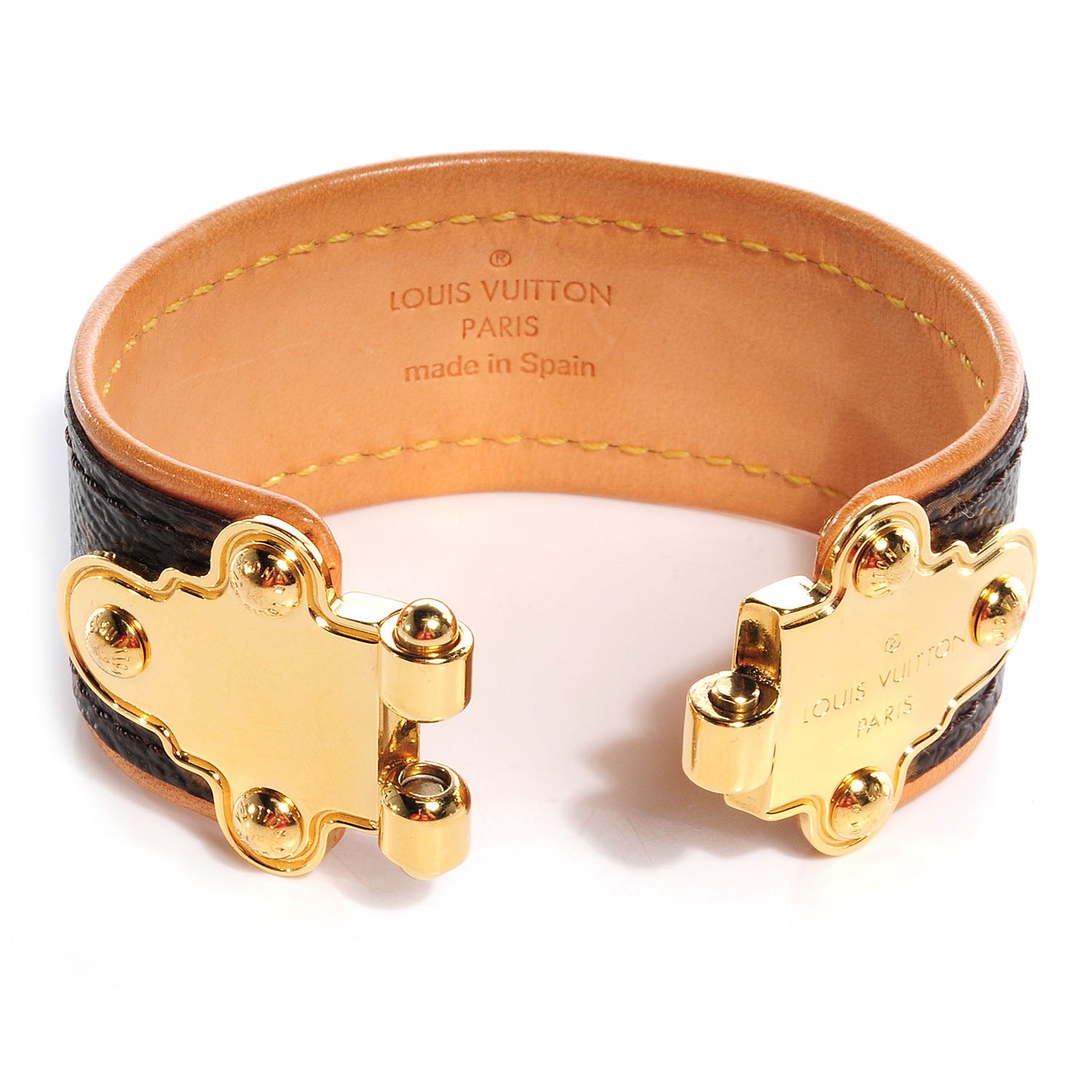 Louis Vuitton Monogram Save It Bracelet 17 4 of 8