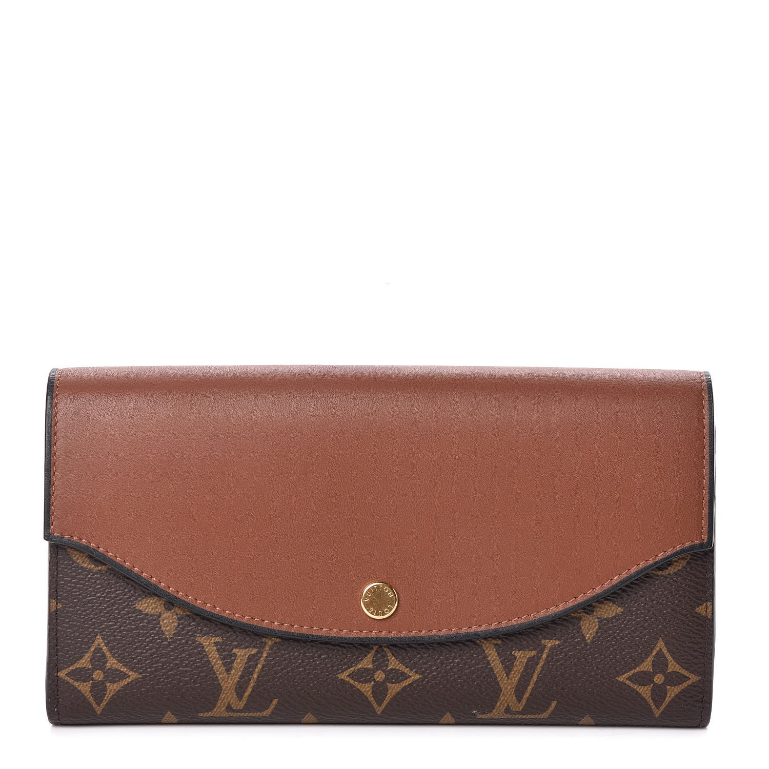 Louis Vuitton Monogram Sarah Tuileries Wallet Marron 1 of 6