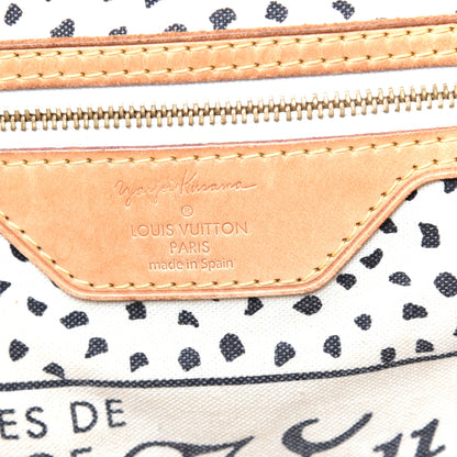 Louis Vuitton Monogram Kusama Waves Neverfull MM White 6 of 8