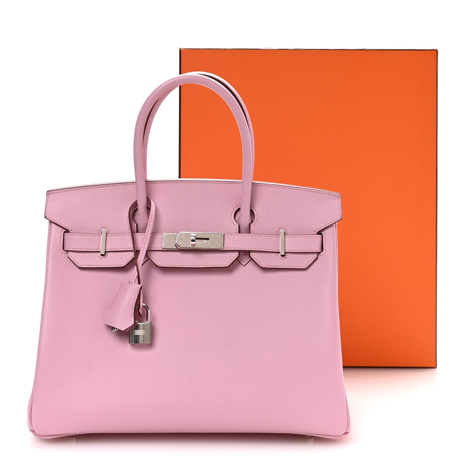 Hermes Epsom Birkin 30 Mauve Sylvestre 11 of 11