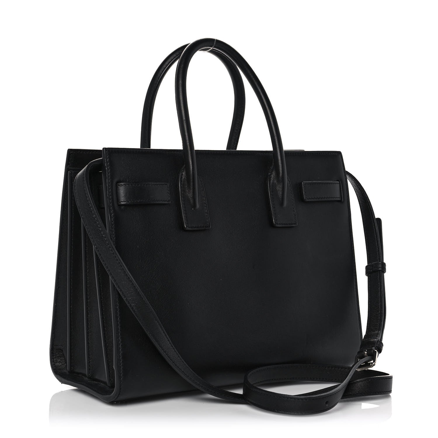 Saint Laurent Calfskin Patchwork Baby Sac De Jour Black Multi 3 of 11