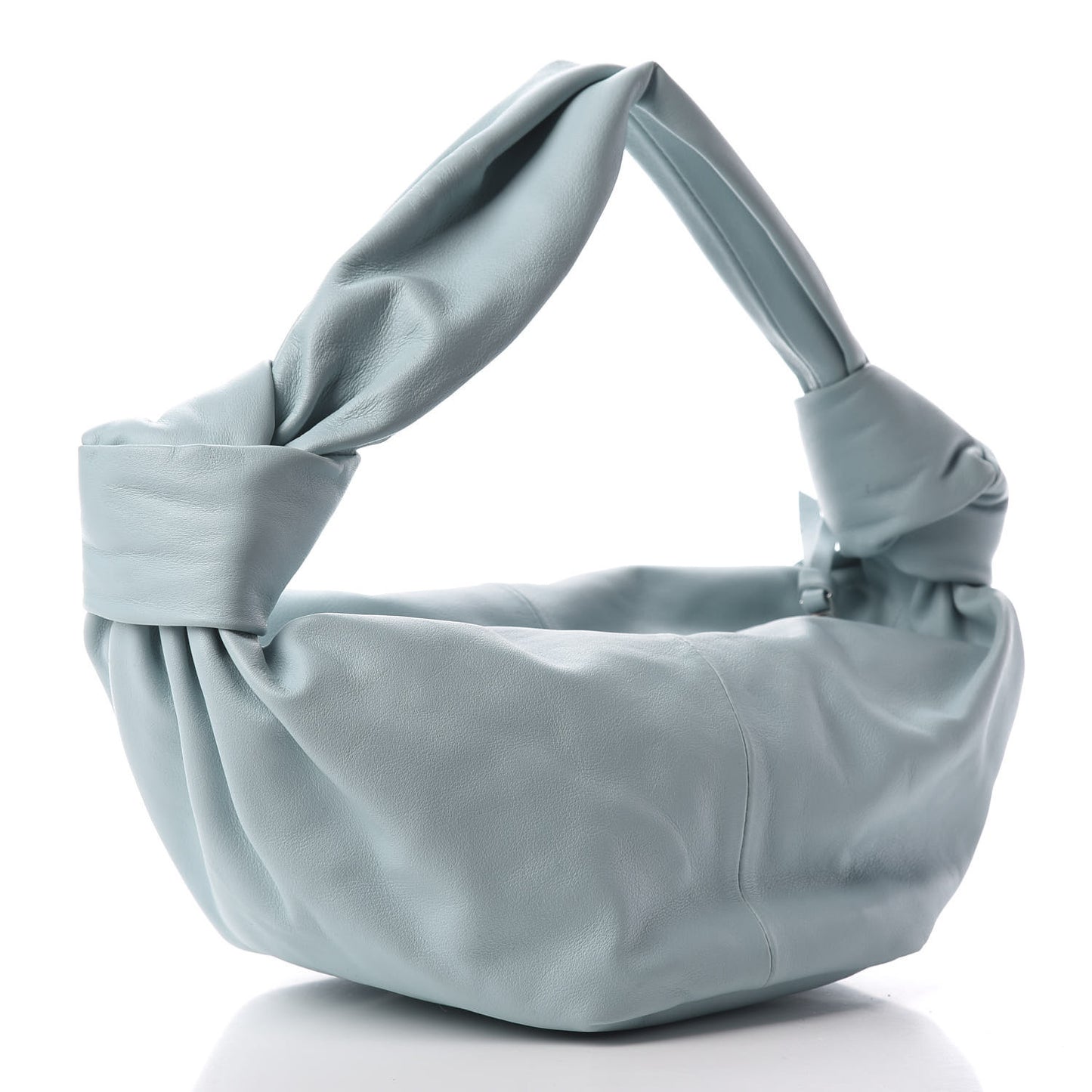 Calfskin Mini Double Knot Bag Spearmint