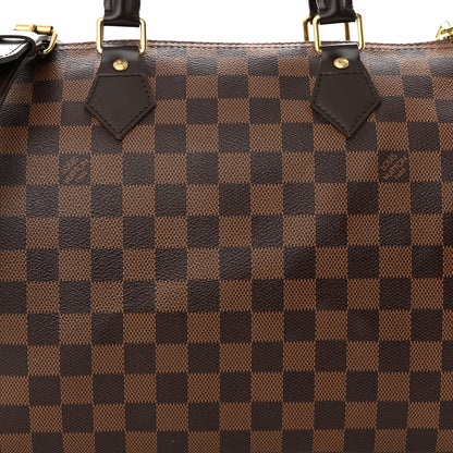 Louis Vuitton Damier Ebene Speedy Bandouliere 30 8 of 15