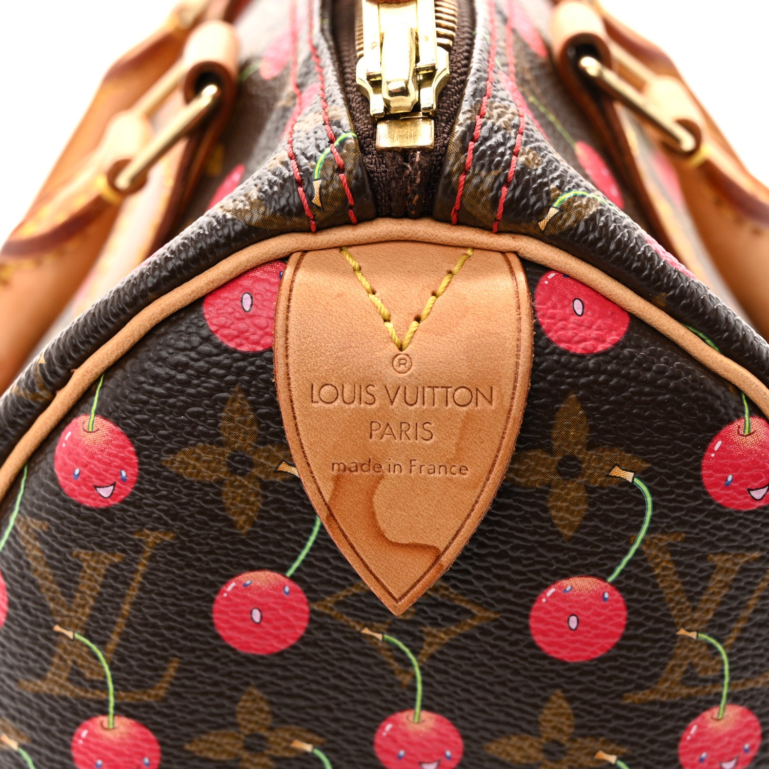 Louis Vuitton Monogram Cerises Speedy 25 6 of 15