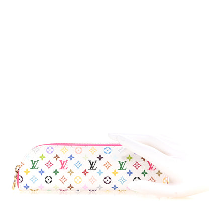 Louis Vuitton LV X TM Monogram Multicolor Charlotte Pencil Pouch Fuchsia 2 of 8