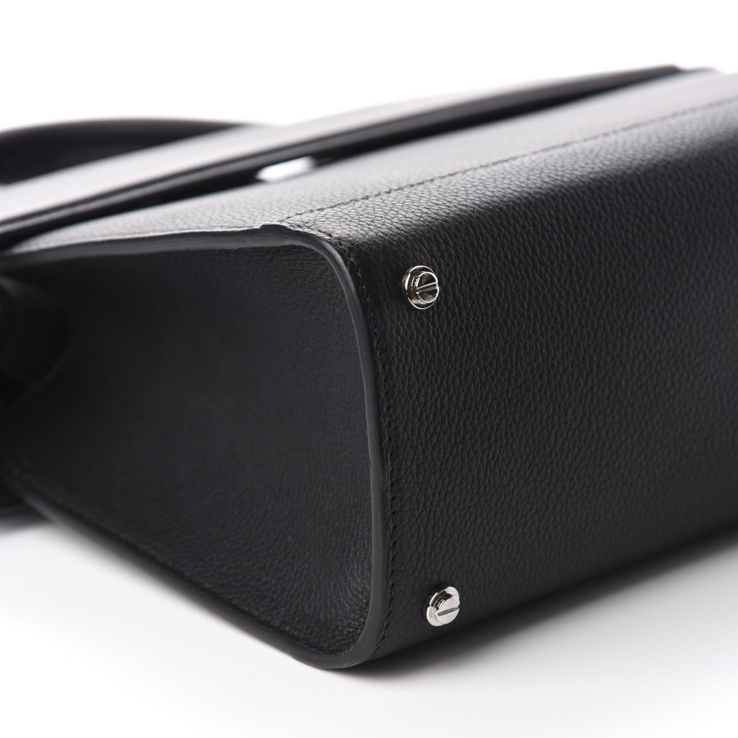 Givenchy Grained Calfskin Small Horizon Satchel Black 6 of 8