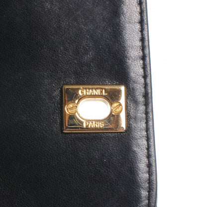 Chanel Lambskin Quilted Square Flap Black 5 of 7