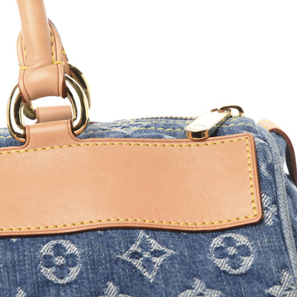 Louis Vuitton Monogram Denim Neo Speedy Blue 12 of 13