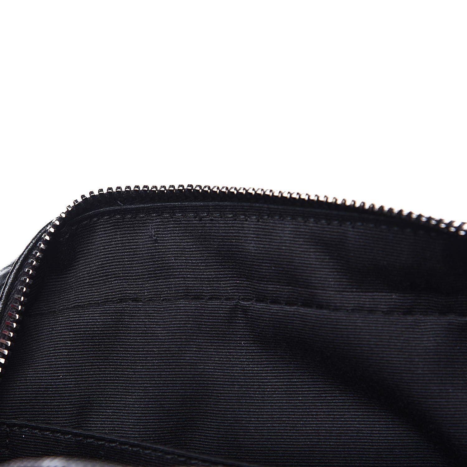 Saint Laurent Calfskin Crocodile Embossed Monogram Lou Camera Bag Black 11 of 11