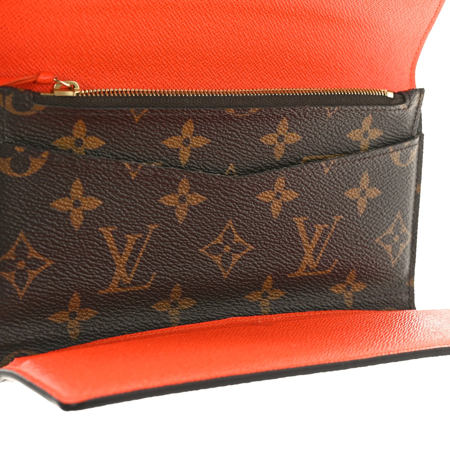 Monogram Josephine Wallet Poppy