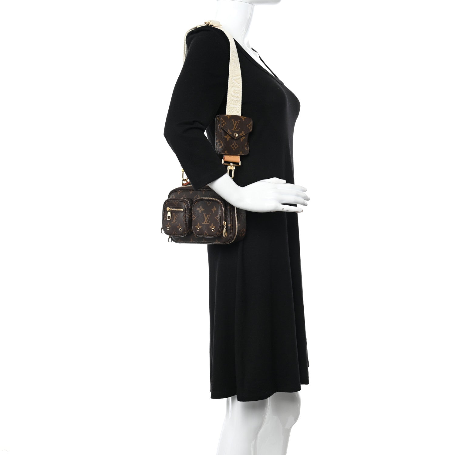 Louis Vuitton Monogram Utility Crossbody 2 of 10