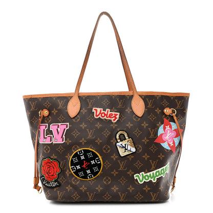 Louis Vuitton Monogram Travel Stickers Neverfull MM 1 of 14