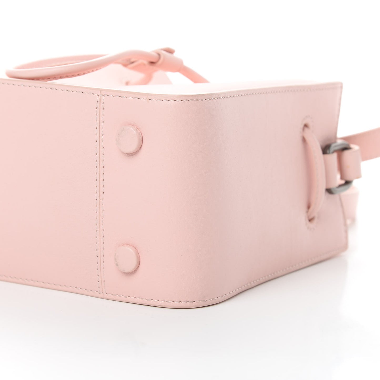 3.1 Smooth Calfskin Mini Soleil Bucket Bag Light Pink