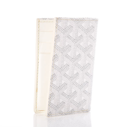 Goyard Chevron Saint Pierre Card Holder White 3 of 7