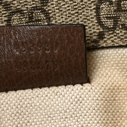 Gucci GG Supreme Monogram Neo Vintage Web Belt Bag Brown 7 of 10
