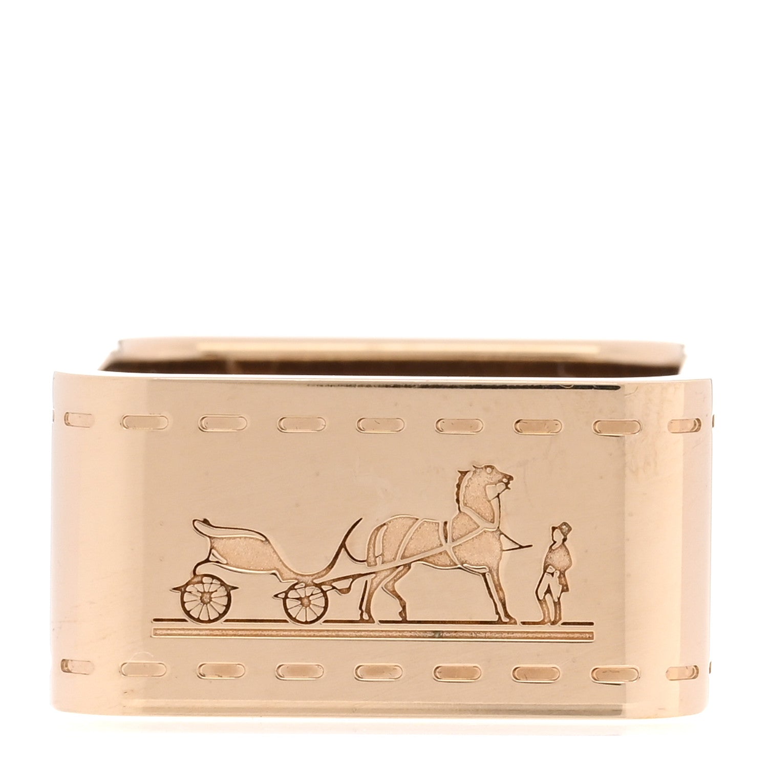 Hermes Permabrass Bolduc Scarf Ring 1 of 4