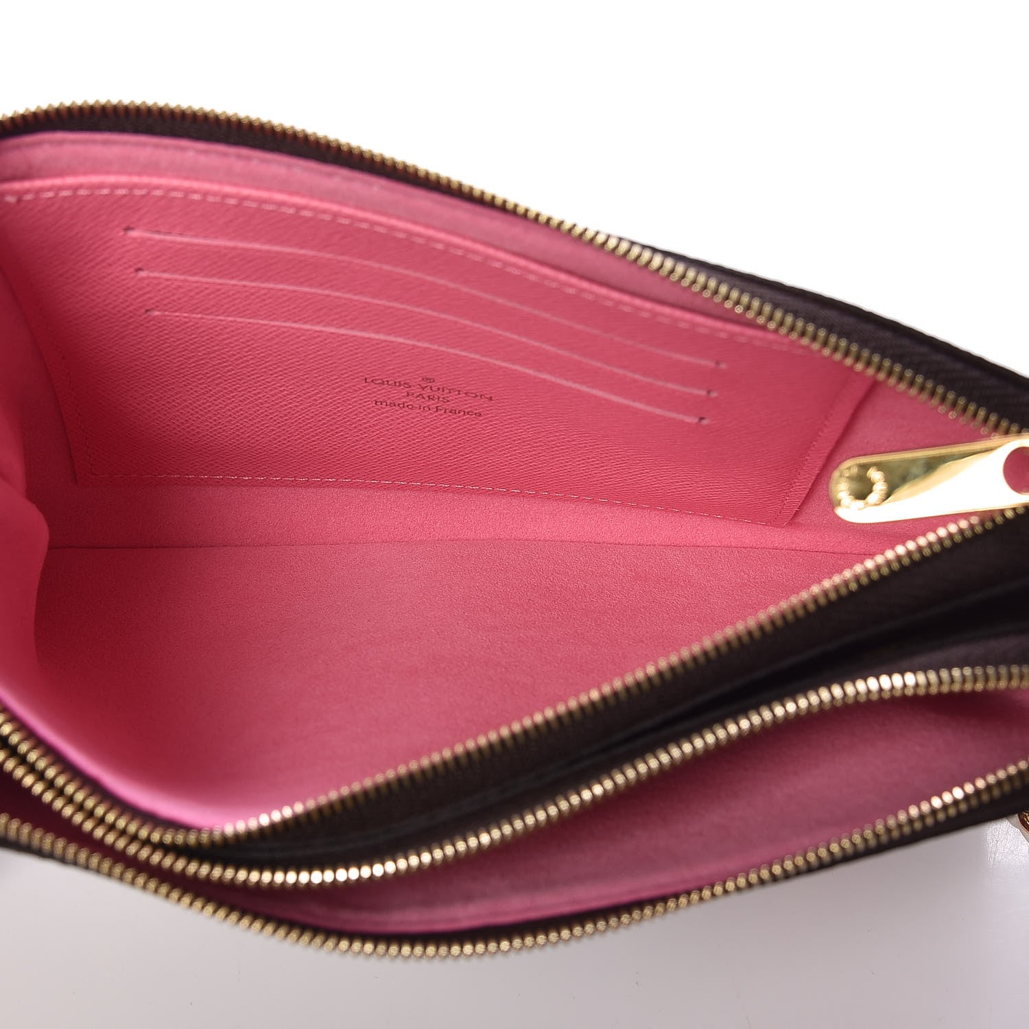 Louis Vuitton Monogram 2019 Christmas Animation Double Zip Pochette 6 of 10