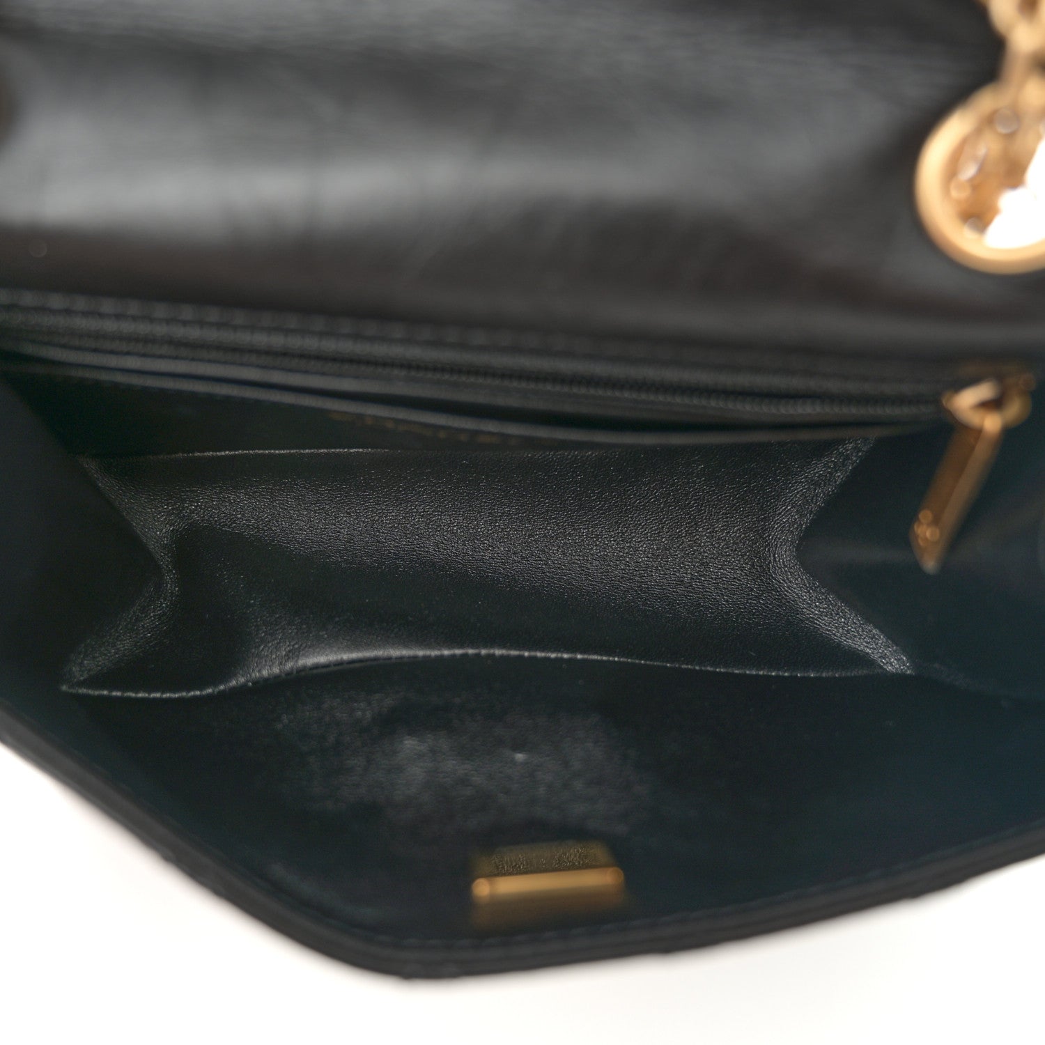 Chanel Aged Calfskin Quilted 2.55 Reissue Mini Flap Black 5 of 11